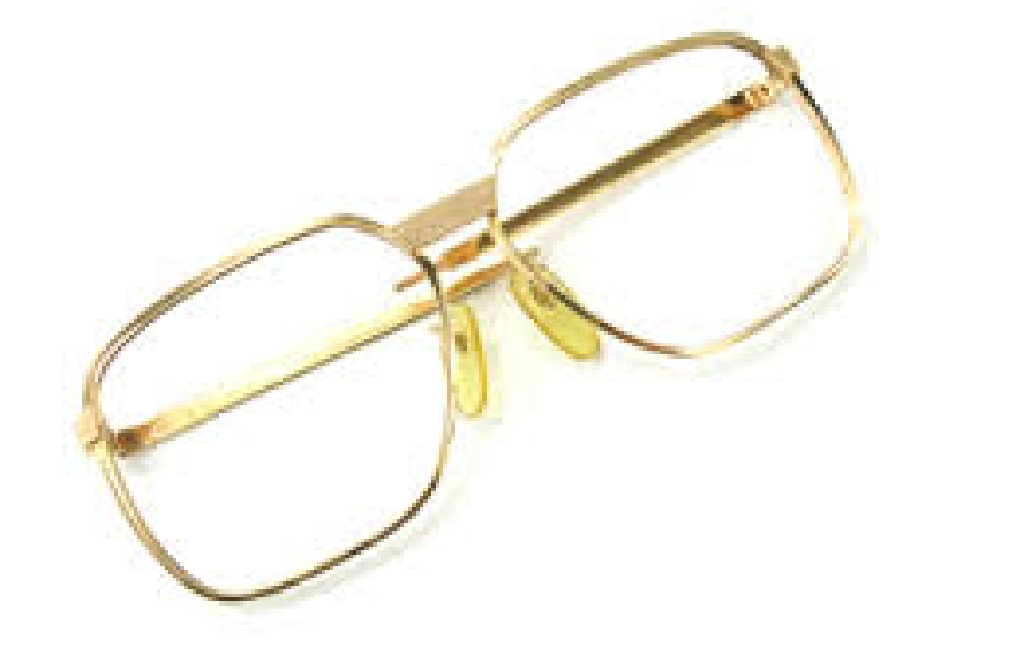 金縁メガネフレーム
